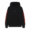 PROPAGANDA Script Embroidery Hoodie Black