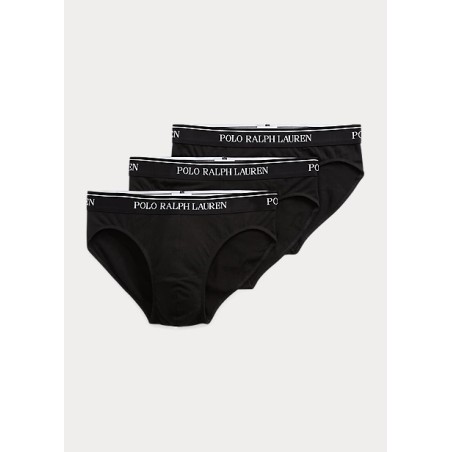 copy of POLO RALPH LAUREN 3 Pack Slip Black