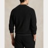 POLO RALPH LAUREN Felpa Zip Pile Orsetto Nero