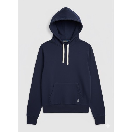 POLO RALPH LAUREN Felpa in Pile Leggero Blu