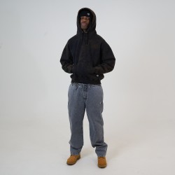 IUTER LABEL MARBLE HOODIE