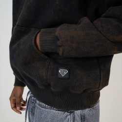 IUTER LABEL MARBLE HOODIE