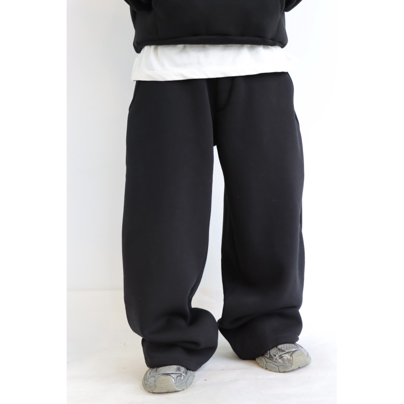 Pantalone Tuta Baggy Nero