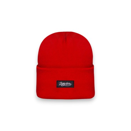 DOLLY NOIRE Label Beanie Red