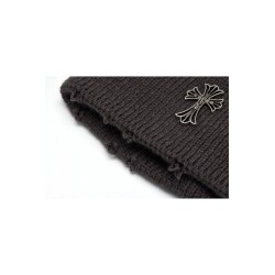 ACUPUNCTURE Cross Over Beanie Grey