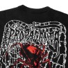 PROPAGANDA Ribs Spider Sweater Black