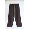 Pantalone Tuta Barrel Marrone