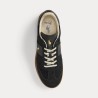 POLO RALPH LAUREN Sneaker Heritage Aera Pelle e Camoscio Black
