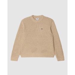 OBEY Bold Chunky Sweater Oatmeal