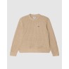 OBEY Bold Chunky Sweater Oatmeal