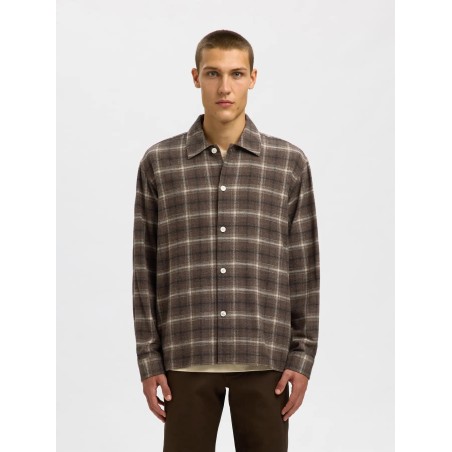 SELECTED Camicia Edwin Check Light Overshirt
