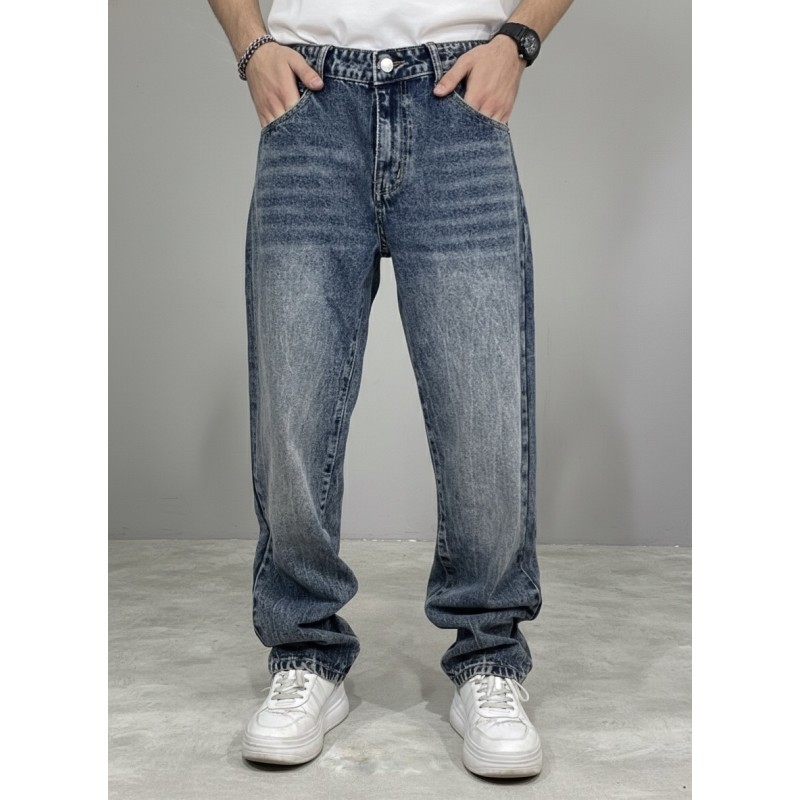 JEANS Loose Fit Blue Delavè