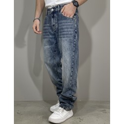 JEANS Loose Fit Blue Delavè