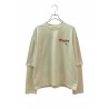 MARKTET STUDIOS Long Sleeve T-Shirt True Tread Ecru