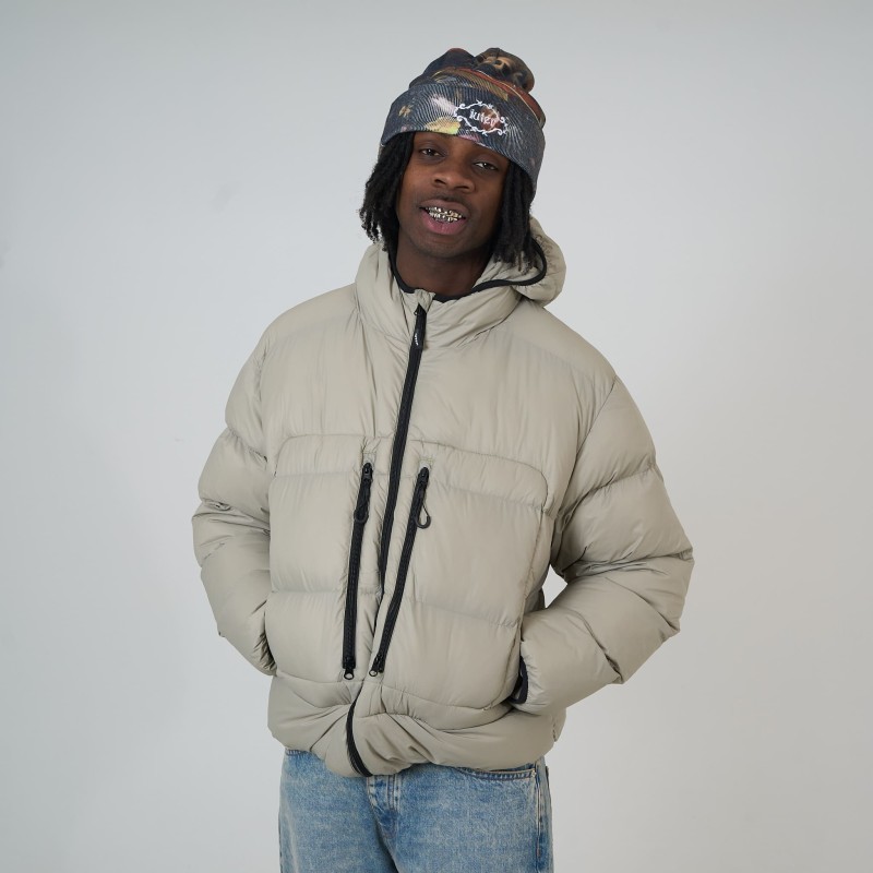 IUTER STORM PUFF JACKET ICE