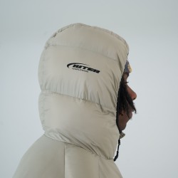 IUTER STORM PUFF JACKET ICE