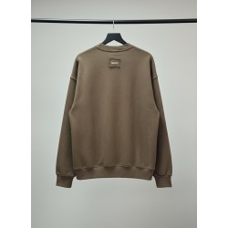 DISCLAIMER Felpa Girocollo Cod: 55368 Cioccolato