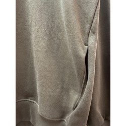 DISCLAIMER Felpa Girocollo Cod: 55368 Cioccolato