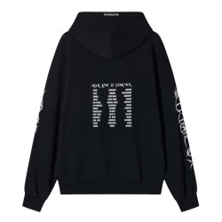 DOLLY NOIRE Knife Mark Hoodie Black