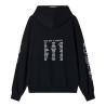 ACUPUNCTURE Knife Mark Hoodie Black