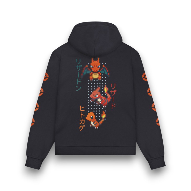 DOLLY NOIRE X POKEMON Charizard Evolution Hoodie