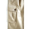 Pantalone Cargo Baggy Beige