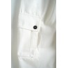 Pantalone Cargo Baggy Bianco