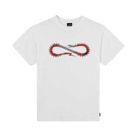 PROPAGANDA Logo Carnage Tee White