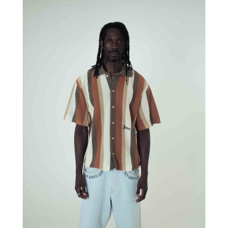 IUTER Striped Knit Shirt