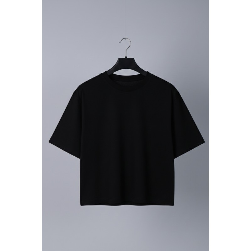 T-Shirt Crop Fit Nera