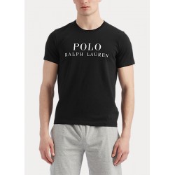 POLO RALPH LAUREN T-Shirt Stampa Logo Black